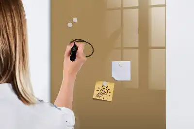 Tavla att skriva på mörkbeige