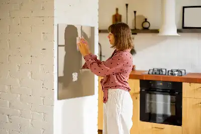 Tavla att skriva på mörkbeige
