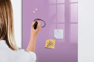 Magnettavla för ritning lila