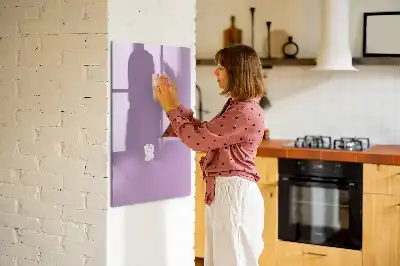 Magnettavla för ritning lila