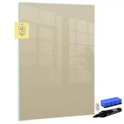Magnettavla för ritning beige