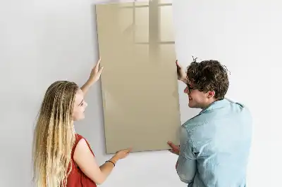 Magnettavla för ritning beige