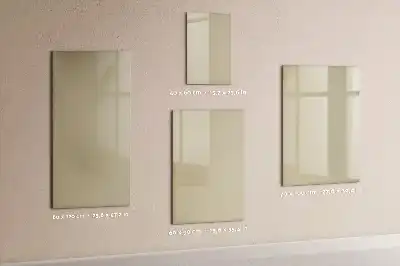 Magnettavla för ritning beige