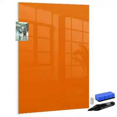 Tavla att skriva på orange