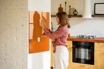 Tavla att skriva på orange