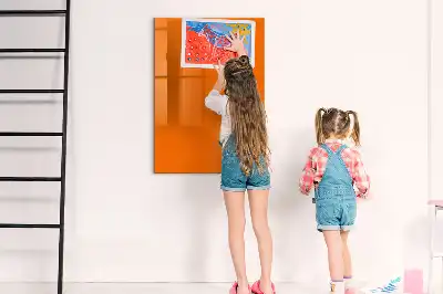 Tavla att skriva på orange