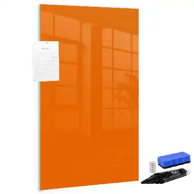 Tavla att skriva på orange