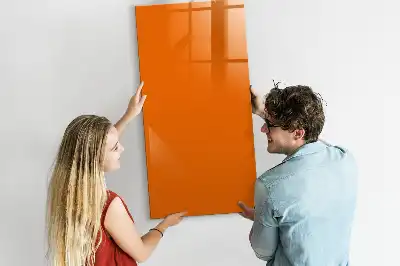 Tavla att skriva på orange
