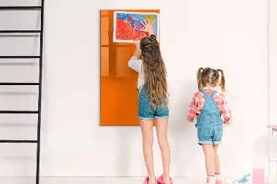 Tavla att skriva på orange