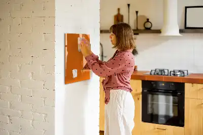 Tavla att skriva på orange