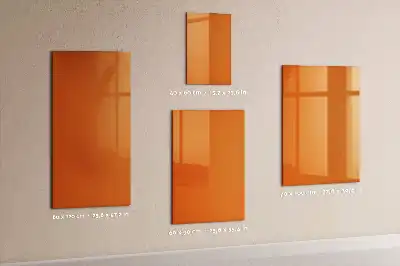 Tavla att skriva på orange