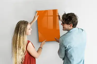 Tavla att skriva på orange