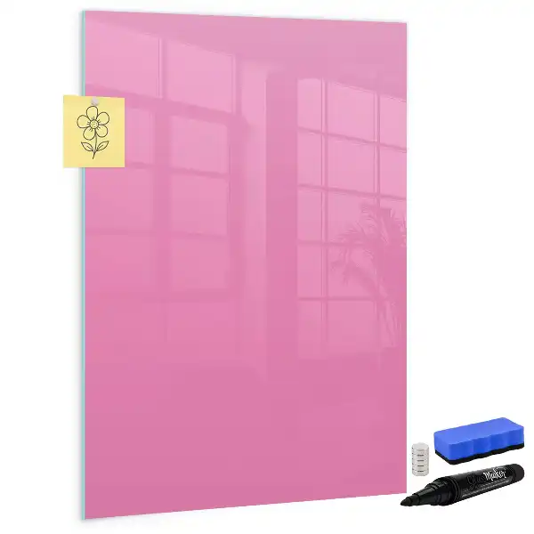 Magnettavla för ritning rosa