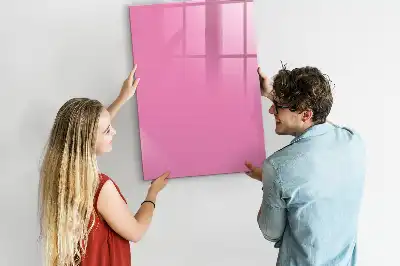 Magnettavla för ritning rosa