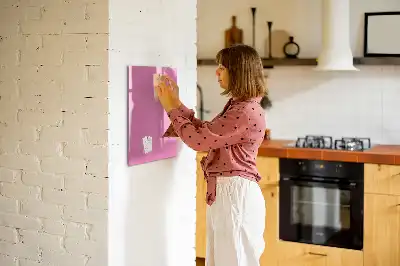 Magnettavla för ritning rosa
