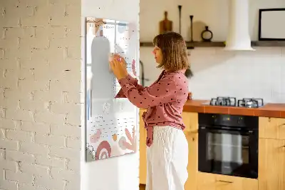 Dagsplanerare tavla att skriva på