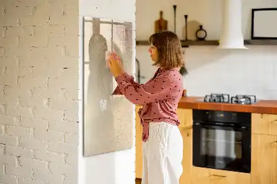 Tavla att skriva på med motiv av palmbladsskugga