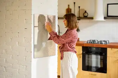 Tavla att skriva på med motiv av palmbladsskugga