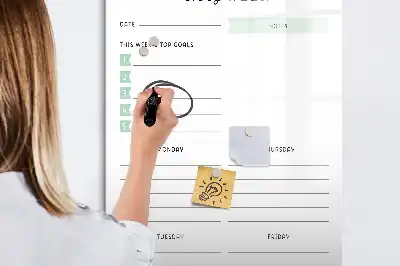 Veckotavla tavla att skriva på