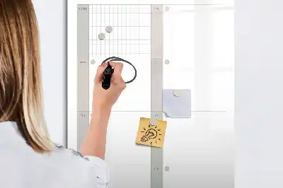 Veckoplanerare magnetisk tavla att rita på