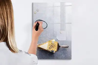 Magnettavla för ritning tårtbit