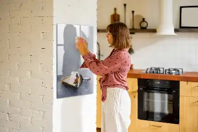 Magnettavla för ritning tårtbit