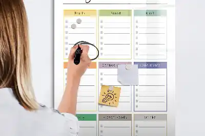 Inköpslista tavla att skriva på
