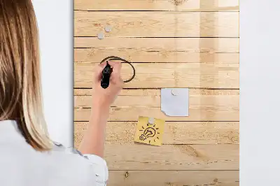 Magnettavla för ritning ljusa träskivor
