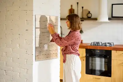 Magnettavla för ritning ljusa träskivor