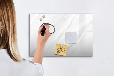 Magnetisk rittavla med marmormönster