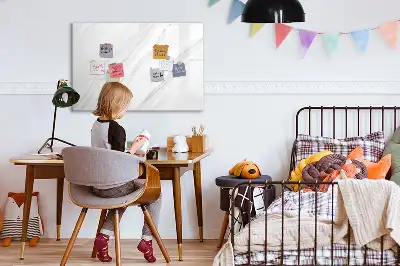 Magnetisk rittavla med marmormönster
