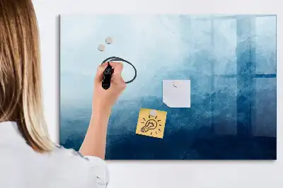 Vattenabstraktion magnetisk tavla med penna