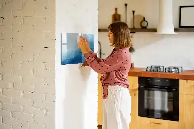 Vattenabstraktion magnetisk tavla med penna