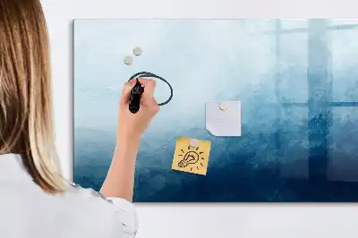 Vattenabstraktion magnetisk tavla med penna