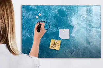 Magnetisk tavla med penna Havsvatten