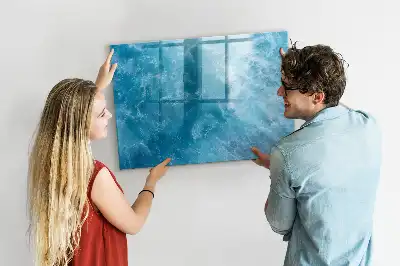 Magnetisk tavla med penna Havsvatten