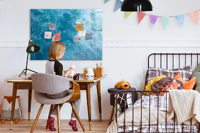 Magnetisk tavla med penna Havsvatten