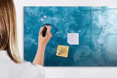 Magnetisk tavla med penna Havsvatten