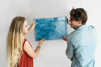 Magnetisk tavla med penna Havsvatten