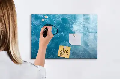 Magnetisk tavla med penna Havsvatten