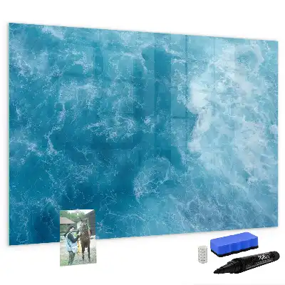 Magnetisk tavla med penna Havsvatten