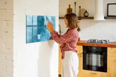 Magnetisk tavla med penna Havsvatten