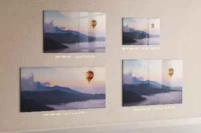 Magnetisk rittavla med motiv av ett vackert landskap