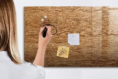 Magnetisk rittavla i ljust trä