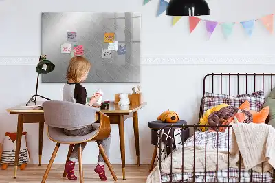 Magnetisk rittavla för metallvägg