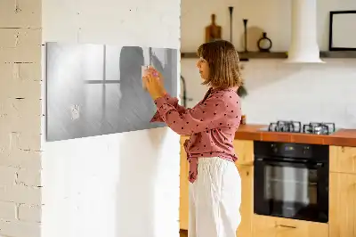 Magnetisk rittavla för metallvägg