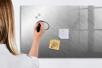 Magnetisk rittavla för metallvägg