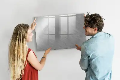 Magnetisk rittavla för metallvägg