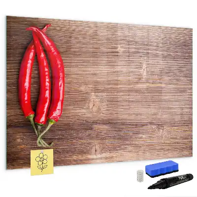 Magnetisk tavla med penna Chili
