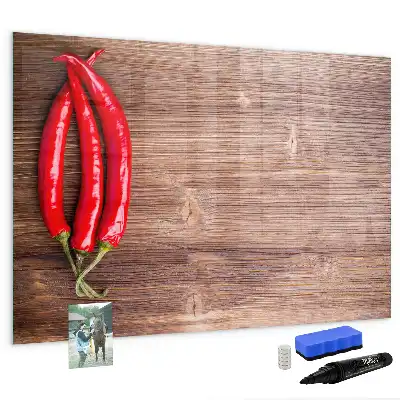 Magnetisk tavla med penna Chili